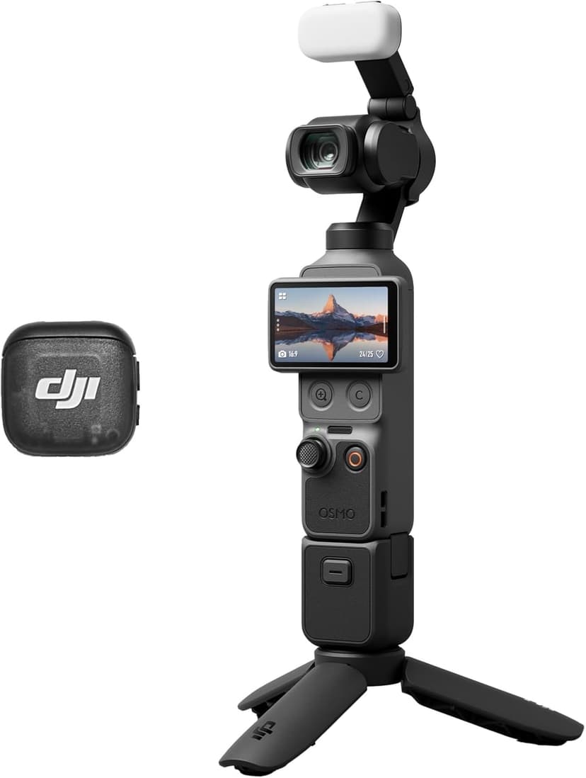 DJI Osmo Pocket 4 Bundle - La caméra vlog ultime en poche