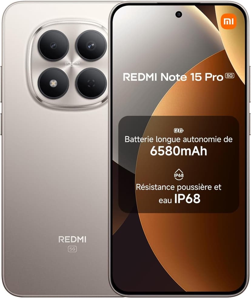 Xiaomi Redmi Note 15 Pro 5G : flagship killer à 301€ ?