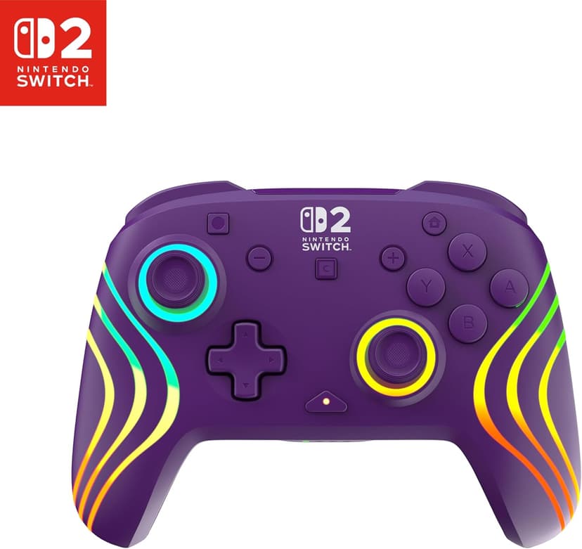 Turtle Beach Afterglow Wave Violet : manette RGB sans fil Switch 2 testée