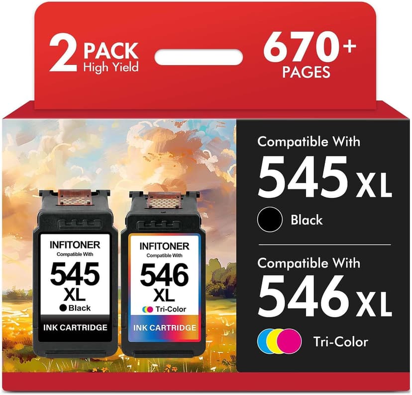 Cartouches PG-545 CL-546 XL : Test des recharges compatibles Canon