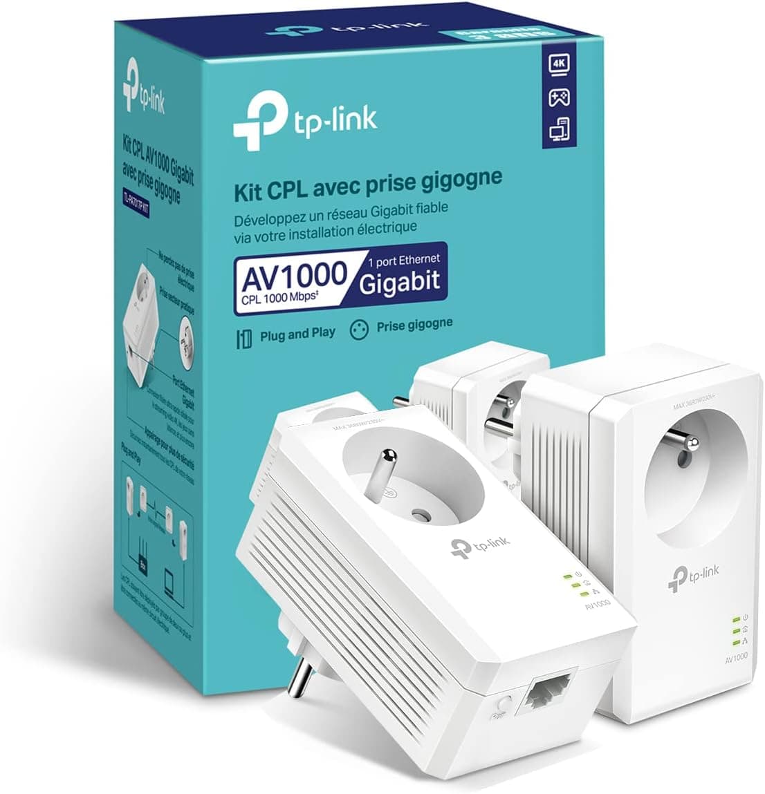 TP-Link TL-PA7017P : CPL 1000 Mbps fiable et abordable